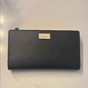 Kate Spade Black Leather Wallet